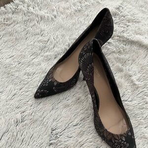 Aldo Black Heels Elegant Design